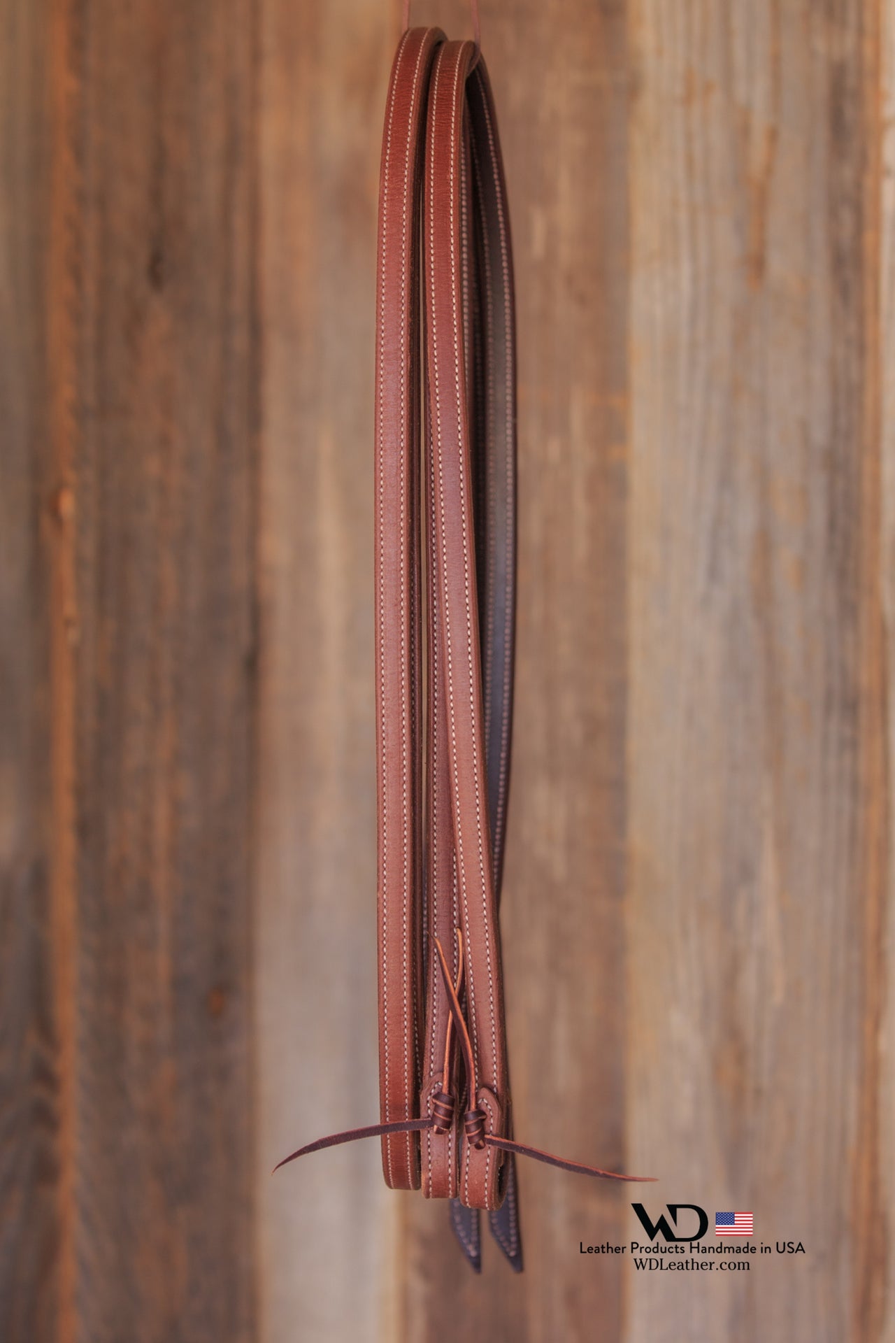 Premium Hermann Oak Oiled Harness Double & Stitched Reins