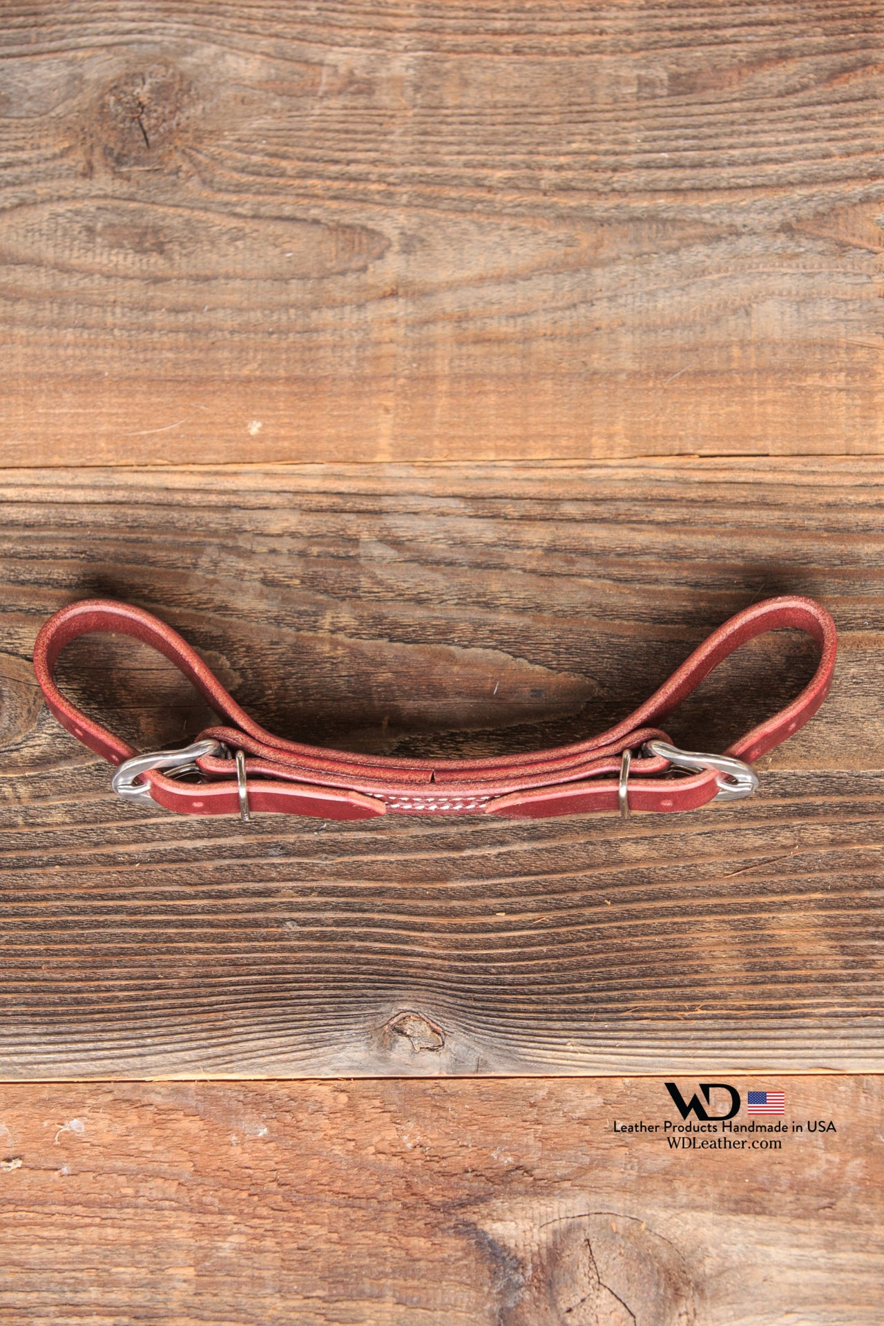 Snaffle Curb Strap - Latigo Leather